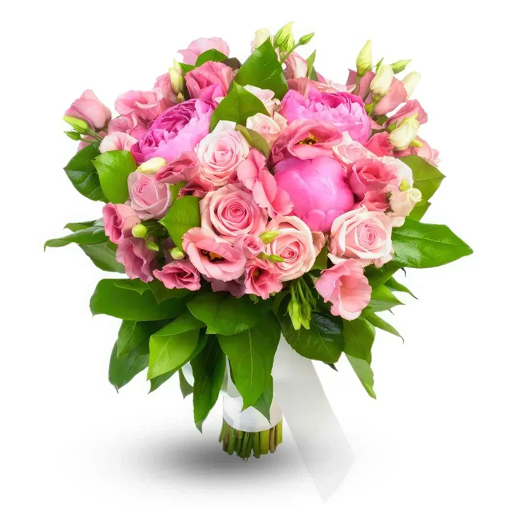 Frumos buchet de flori roz