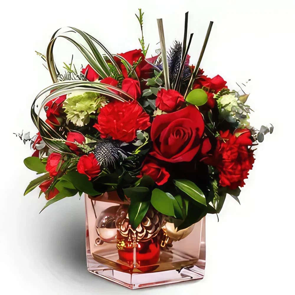 Vază florală festivă pentru decorațiuni interioare