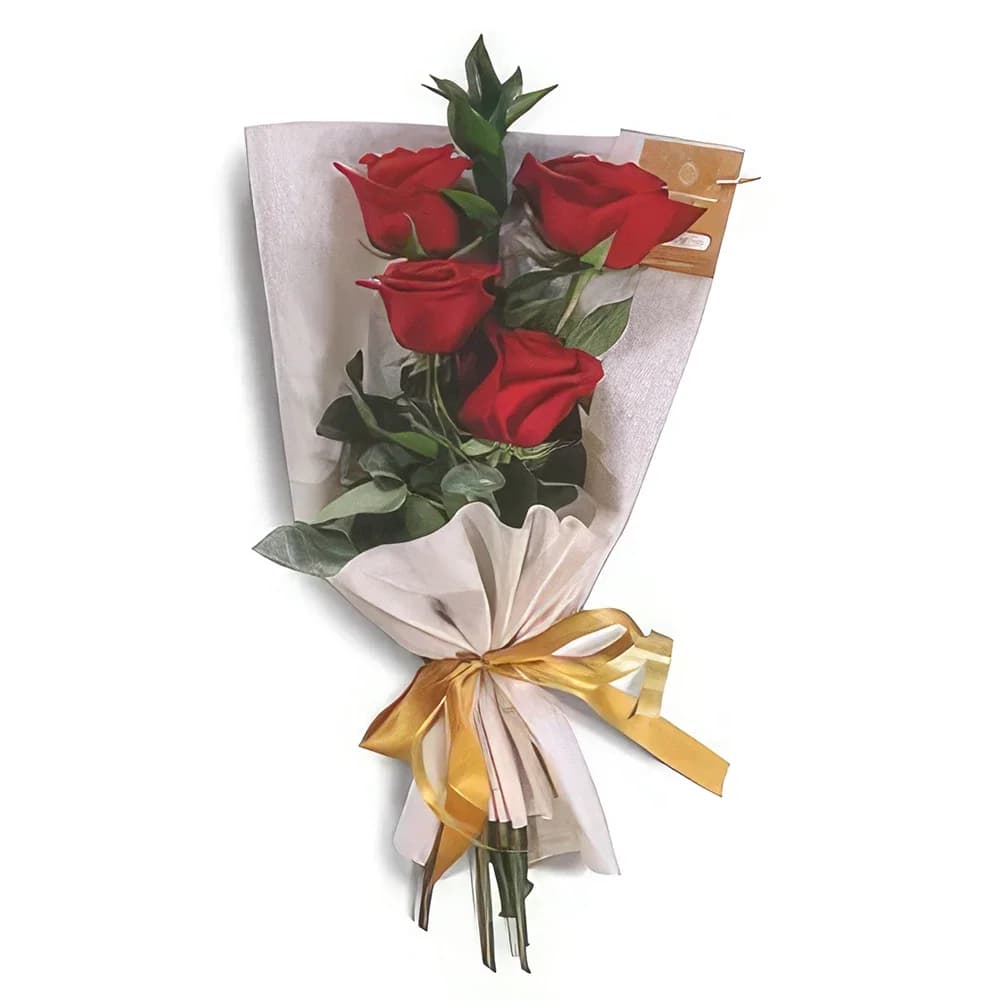 باقة ورود حمراء طازجة ساحرة